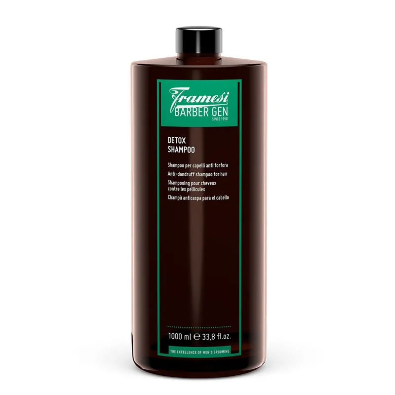 Framesi Barber GEN Detox detoxikační šampon proti lupům 1000 ml Víkendová Akce