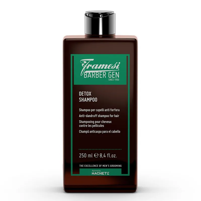 Framesi Barber GEN Detox detoxikační šampon proti lupům 250 ml Sleva