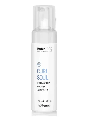 Framesi CURL SOUL aktivátor - bezoplachová pěna pro vlnité vlasy 150 ml Sezónní Sleva