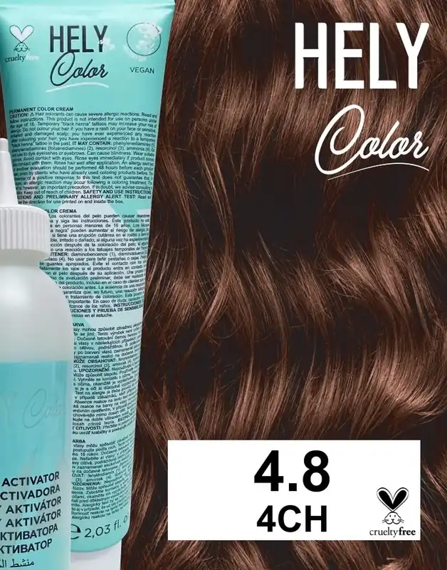 Top Prodej Hely Color permanentní barva na vlasy - hnědá čokoláda (4.8/4CH) 60 ml
