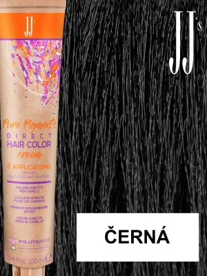 Finální Výprodej JJ's Direct Black Panther barva na vlasy černá 100 ml