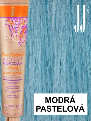 Cenová Bomba JJ's Direct Blue Dream barva na vlasy pastelová modrá 100 ml