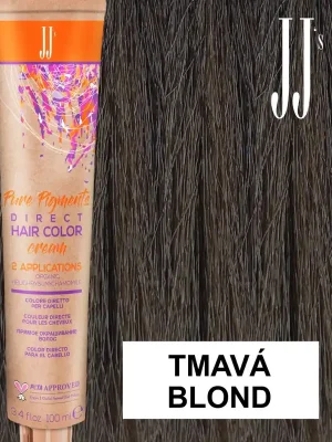 JJ's Direct Dark Blond barva na vlasy tmavá blond 100 ml Akční Cena