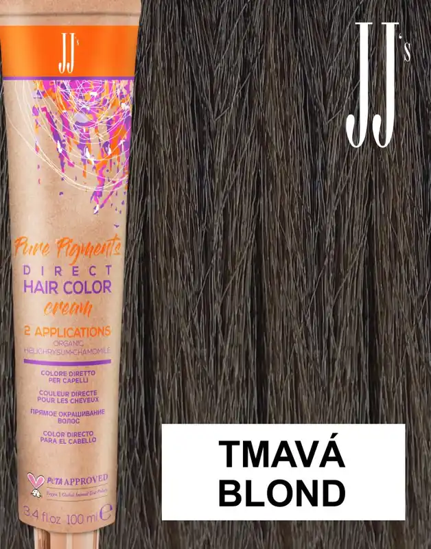 JJ's Direct Dark Blond barva na vlasy tmavá blond 100 ml Akční Cena
