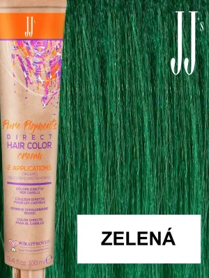 JJ's Direct Green Woodland barva na vlasy zelená 100 ml Autentický