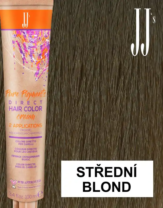 Kup Teď JJ's Direct Medium Blond barva na vlasy střední blond 100 ml