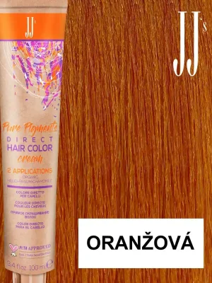 JJ's Direct Orange Tiger barva na vlasy oranžová 100 ml Autentický