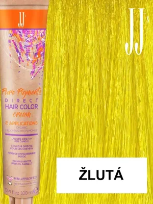 JJ's Direct Smile Yellow barva na vlasy žlutá 100 ml Výhodná Nabídka