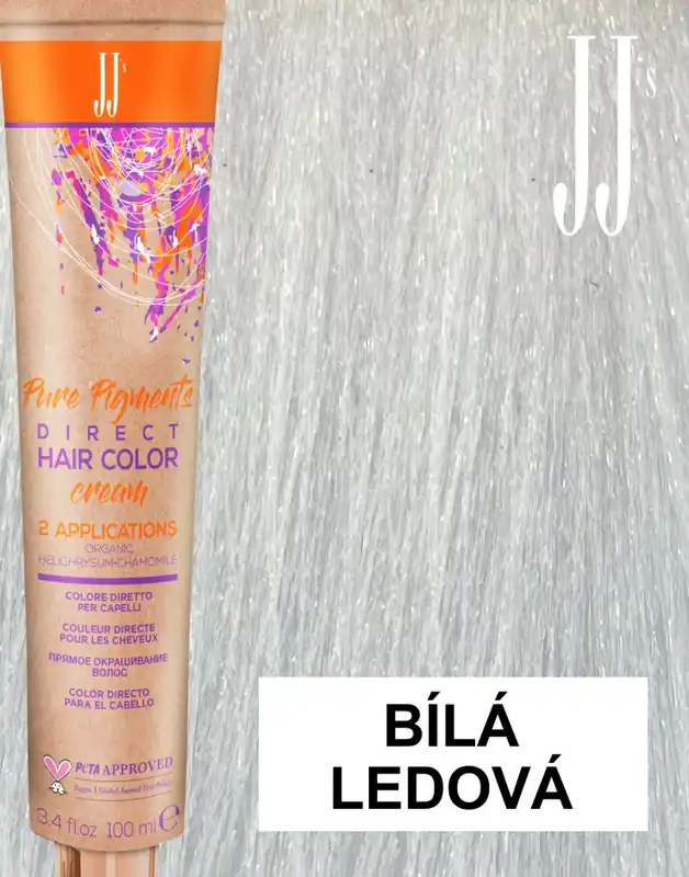JJ's Direct White barva na vlasy bílá ledová 100 ml Akční Cena
