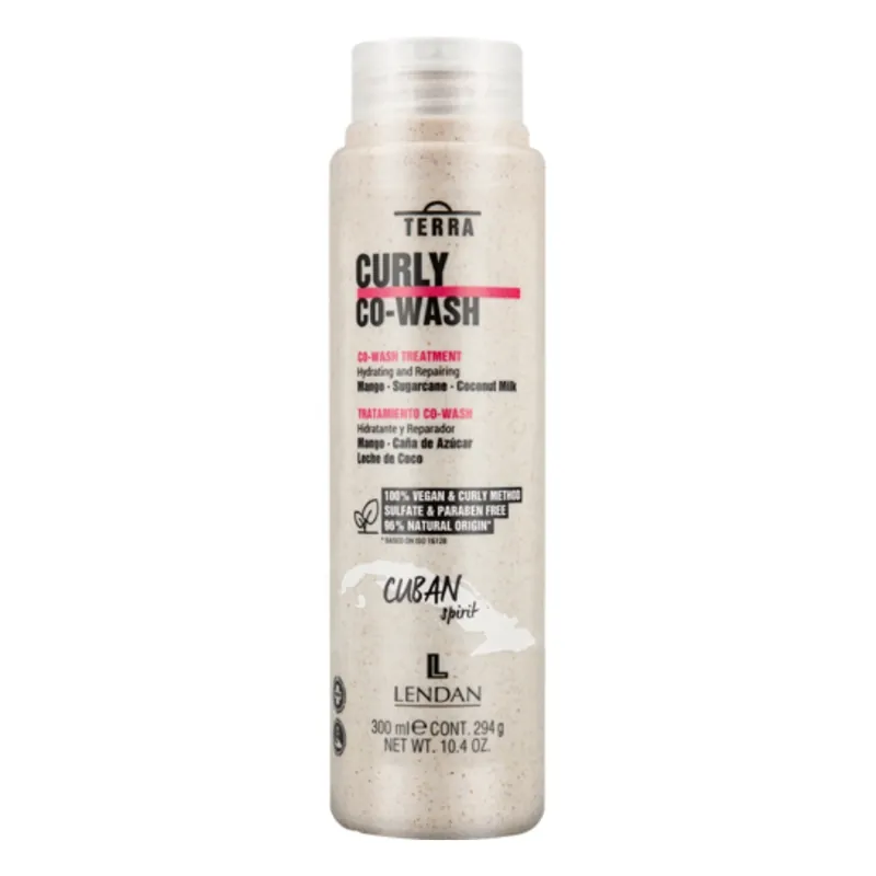 Novinka Lendan Terra Curly Co-Wash pro vlnité vlasy 300 ml
