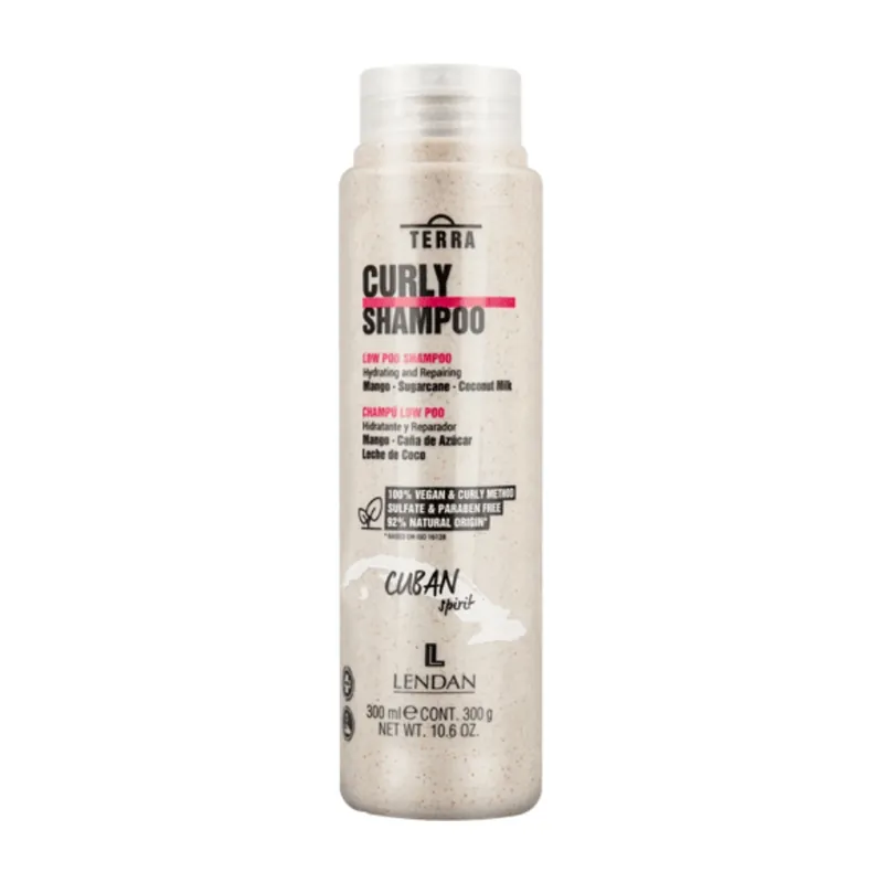 Lendan Terra Curly šampón pro vlnité vlasy 1000 ml Jen Po Omezenou Doba