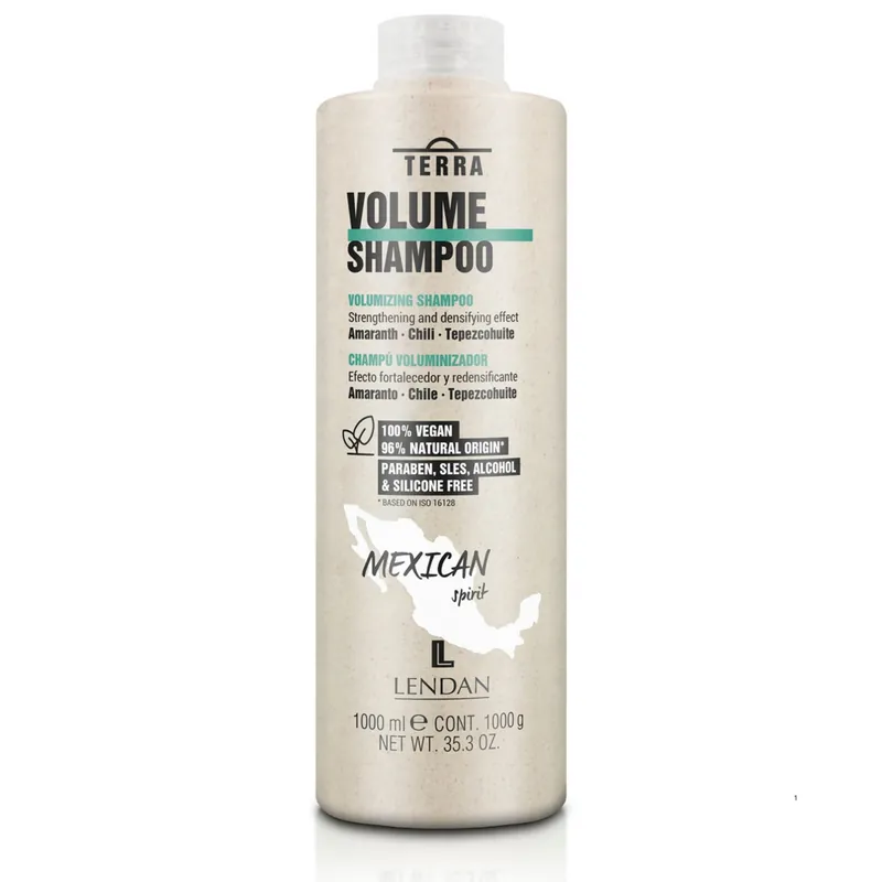 Dokud Zásoby Vydrží Lendan Terra Volume šampon pro objem vlasů 1000 ml