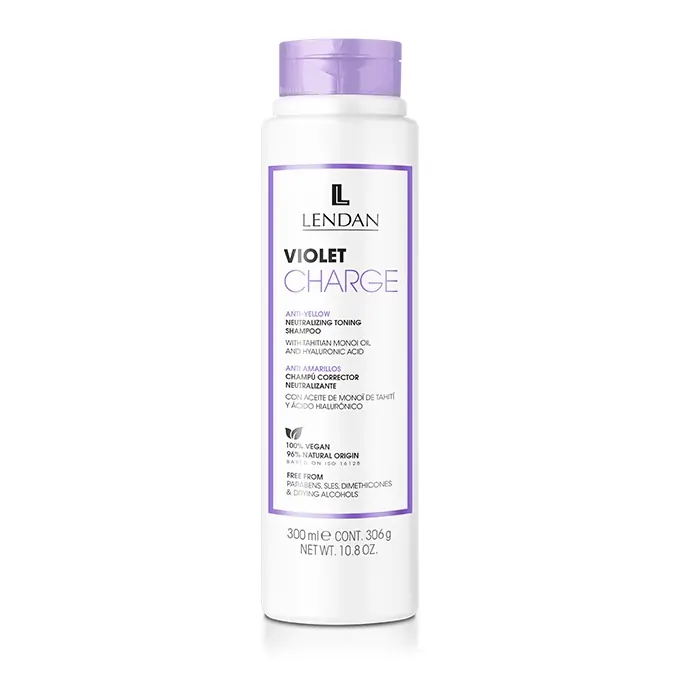 Speciální Cena Lendan Violet Charge tónující šampón pro blond vlasy 300 ml