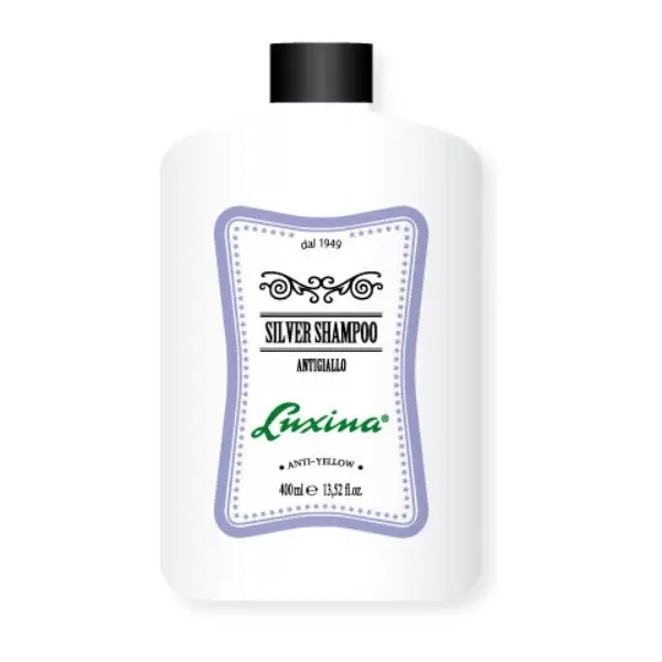Pouze Dnes Luxina Silver stříbrný šampón pro muže 400 ml