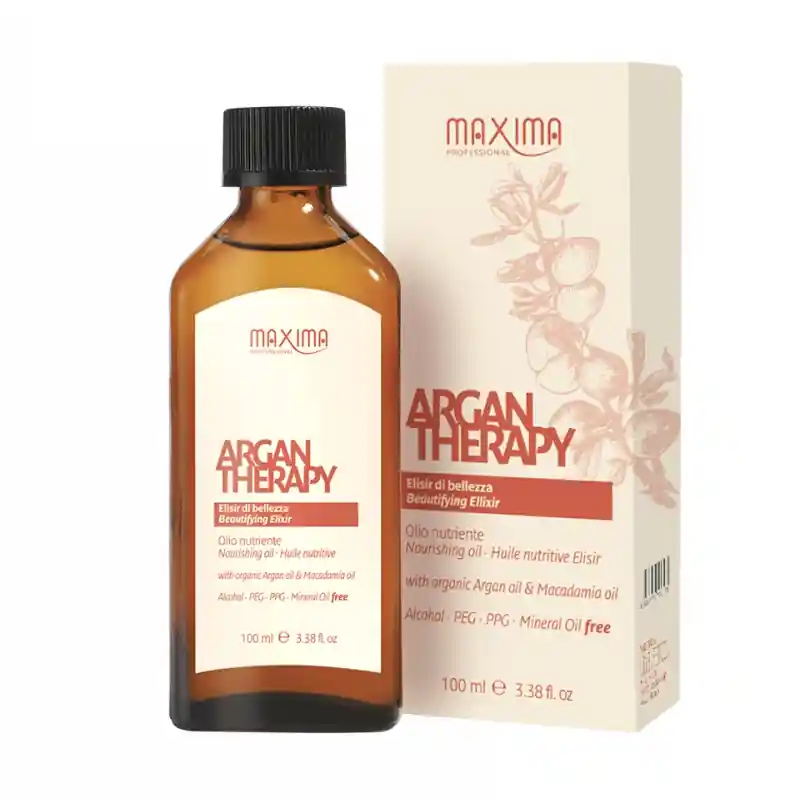 Maxima Argan Therapy vyživující olej na vlasy 100 ml Doprava Zdarma