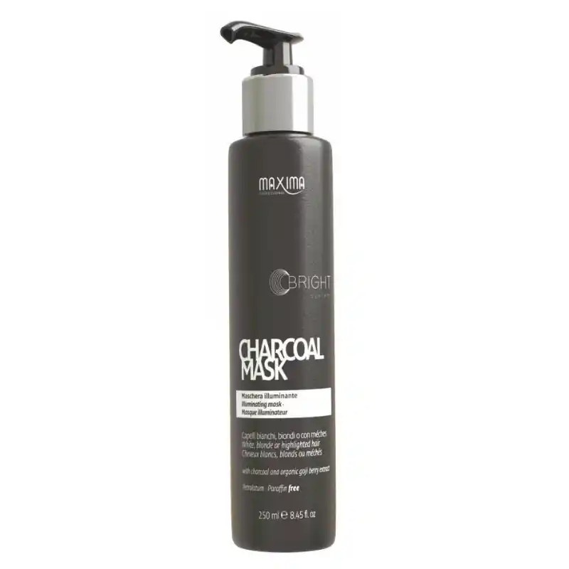 Top Prodej Maxima Charcoal rozjasňující maska pro blond 250 ml