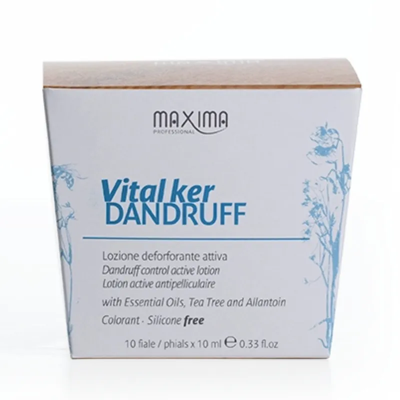 Vysoce Kvalitní Maxima Vital Ker Dandruff ampule proti lupům a šupinatění 10 x 10 ml