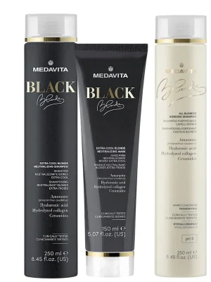 Doprava Zdarma Medavita Blondie Black kosmetická sada pro extra ledovou blond