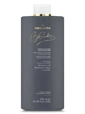 Poslední Šance Medavita Blondie Black maska pro extra studenou blond 750 ml