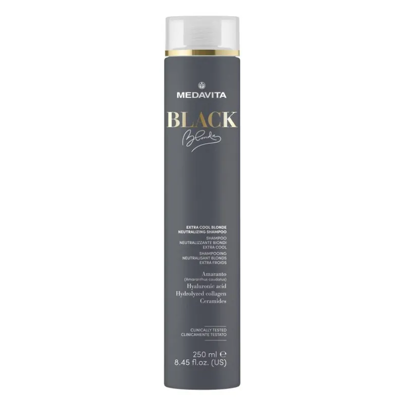 Objednat Nyní Medavita Blondie Black šampón pro extra studenou blond 250 ml