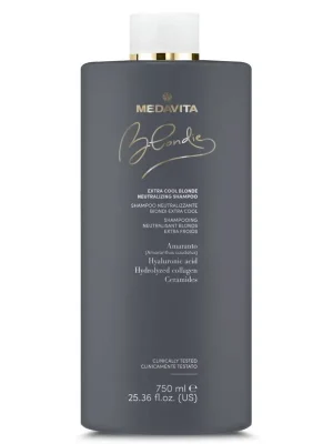 Omezená Nabídka Medavita Blondie Black šampón pro extra studenou blond 750 ml