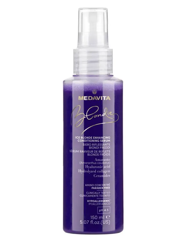 Vrácení Zdarma Medavita Blondie Ice Blondes leave-in kondicionér pro studené blond vlasy 150 ml