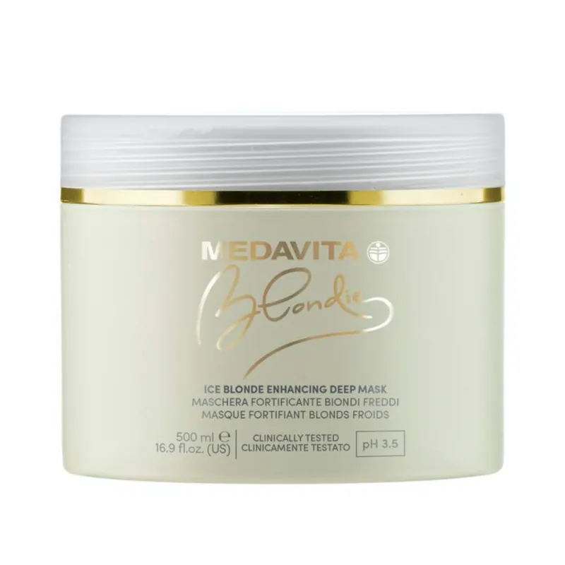 Medavita Blondie Ice Blondes maska pro studené blond vlasy 500 ml Kup Teď