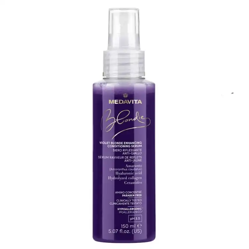 Levný Medavita Blondie Violet Blondes leave-in kondicionér pro studené blond vlasy 150 ml