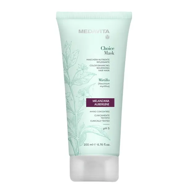 MedaVita Choice barvící maska lilková (aubergine) 200 ml Cenová Bomba