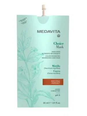 Hit Sezóny MedaVita Choice barvící maska oříšková (hazelnut) 30 ml