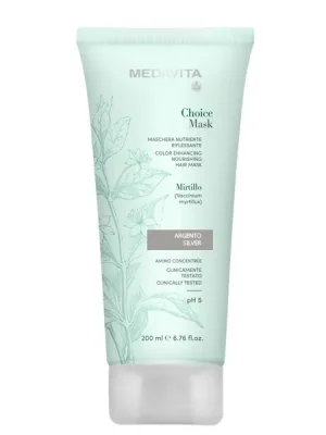 MedaVita Choice barvící maska stříbrná (silver) 200 ml Autentický