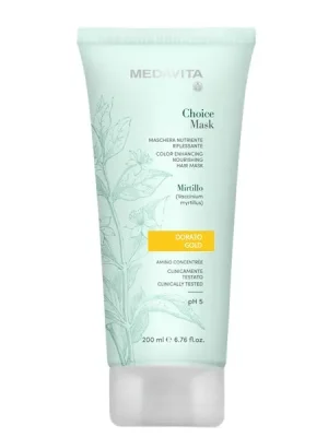Doprava Zdarma MedaVita Choice barvící maska zlatá (gold) 200 ml