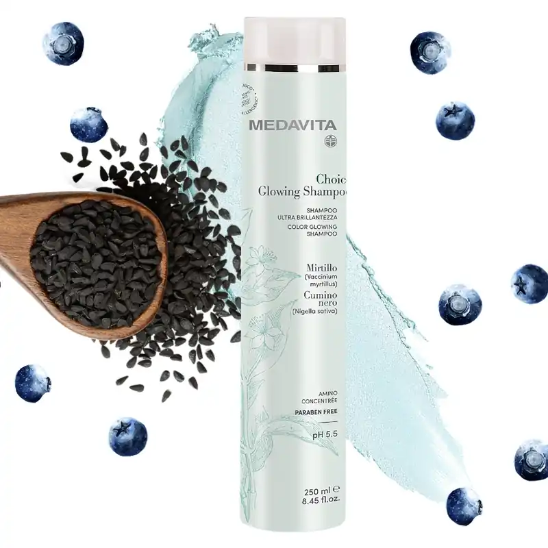 Nejprodávanější MedaVita Choice Glowing šampón pro zvýraznění barvy vlasů 250 ml