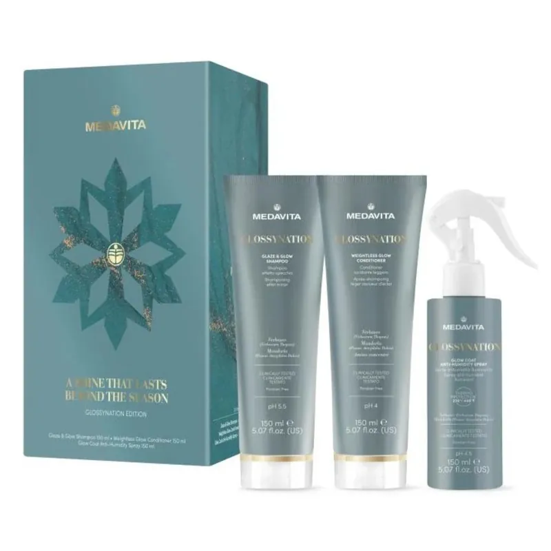 Medavita Glossynation dárková sada pro laminaci vlasů a zrcadlový lesk Sleva