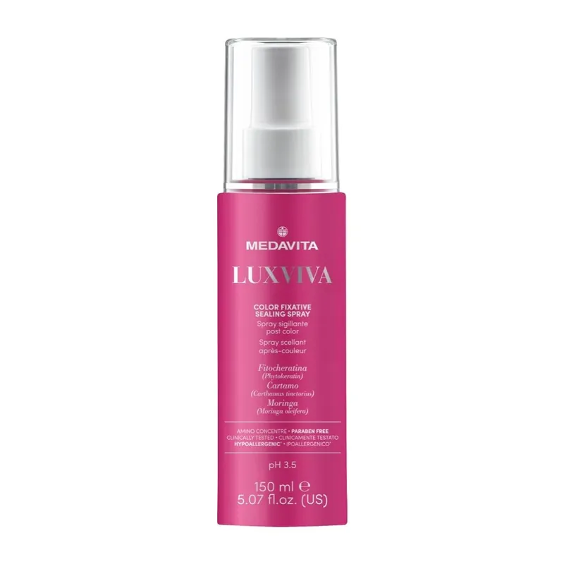 Akce Medavita Luxviva Color Fixative sprej pro fixaci barvených vlasů 150 ml