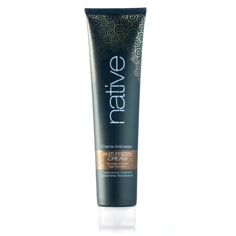 Native krém proti krepatění s keratinem a arganem 175 ml Omezená Nabídka