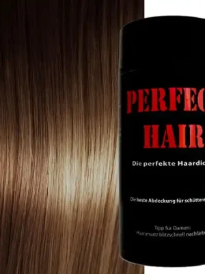Perfect Hair objemový vlasový pudr středně hnědý 28g Dokud Zásoby Vydrží