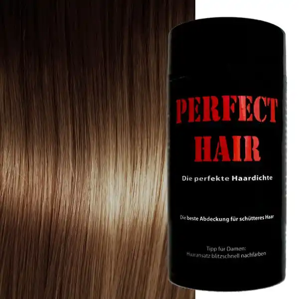 Perfect Hair objemový vlasový pudr středně hnědý 28g Dokud Zásoby Vydrží