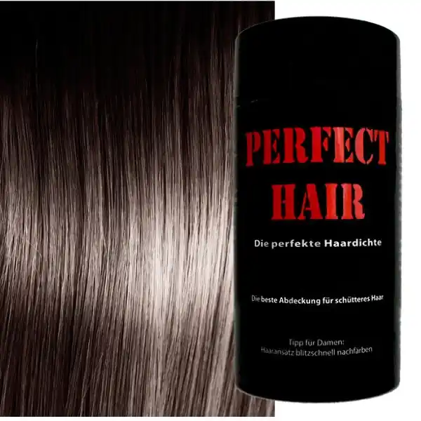 Bezpečná Platba Perfect Hair objemový vlasový pudr tmavě hnědý 28 g