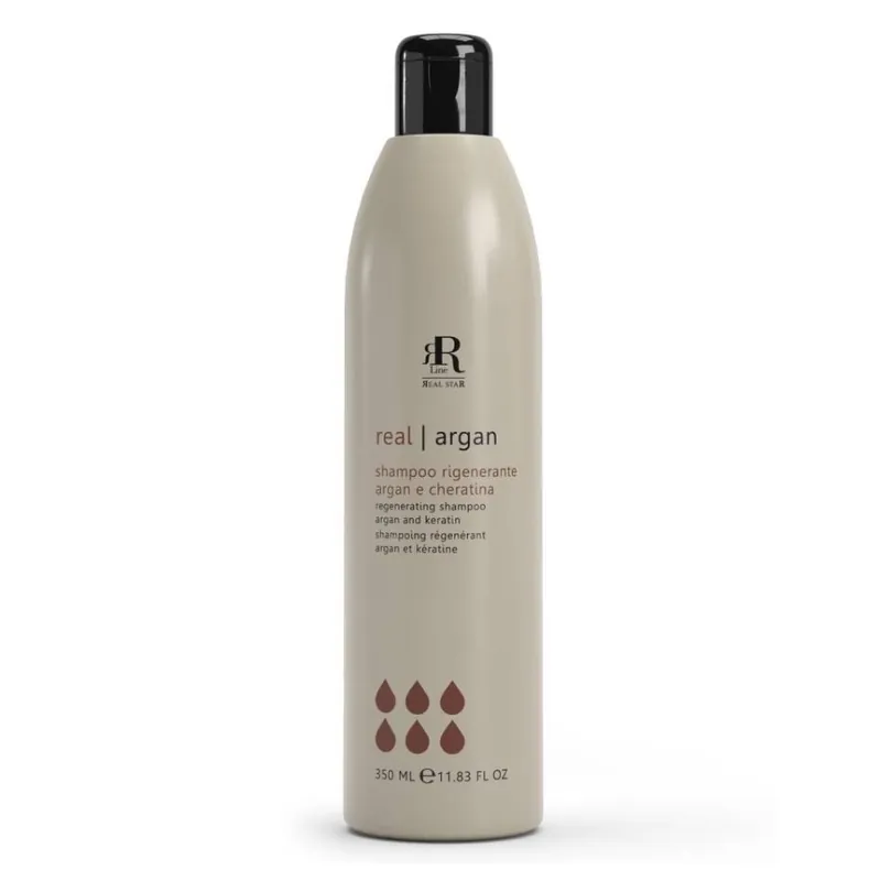 RR Argan Star regenerační šampón pro křehké vlasy 350 ml Finální Výprodej