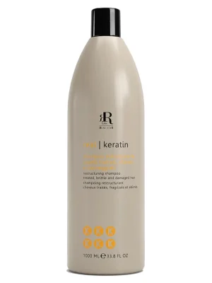 RR Line Real Keratin šampón pro poškozené vlasy 1000 ml Nakupujte Hned