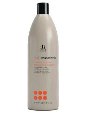 RR Macadamia Star vyživující šampón pro fádní vlasy 1000 ml Cenová Bomba