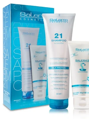 Salerm 21 Duo kosmetická sada pro hydrataci vlasů Levný