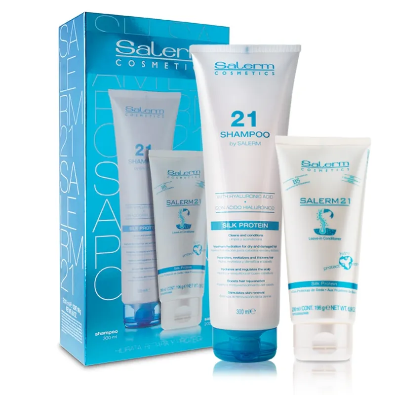 Salerm 21 Duo kosmetická sada pro hydrataci vlasů Levný