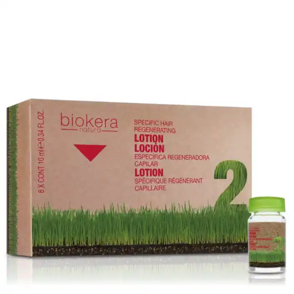Salerm Biokera intenzivní ampule proti vypadávání vlasů 6x10 ml Nová Kolekce