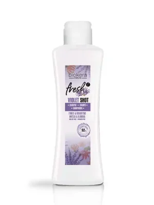 Bezpečná Platba Salerm Biokera Violet Shot šampón pro blond vlasy 300 ml