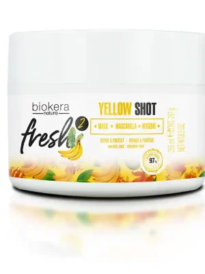 Cenový Hit Salerm Biokera Yellow Shot maska pro poškozené vlasy 250 ml