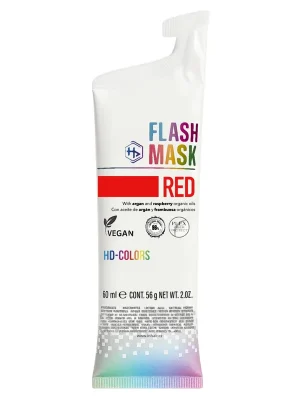 Salerm HD Colors Flash Mask barvicí maska červená 60 ml Nejprodávanější