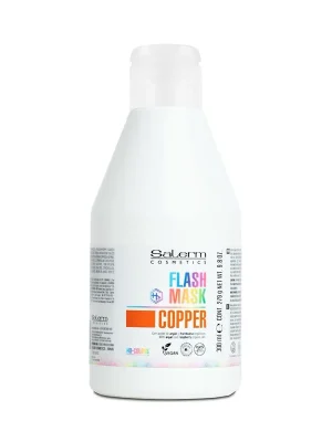 Salerm HD Colors Flash Mask barvicí maska měděná 300 ml Bezpečná Platba