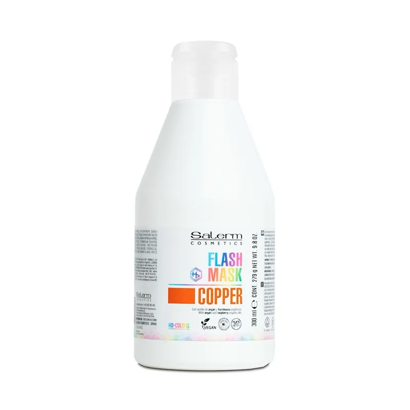 Salerm HD Colors Flash Mask barvicí maska měděná 300 ml Bezpečná Platba